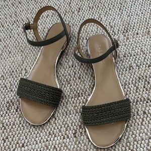 Talbots Women's Olive Sandals